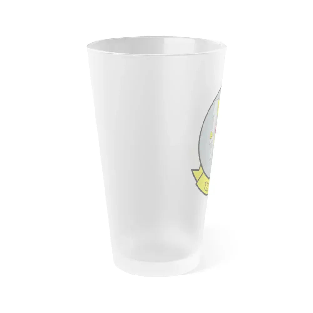 128 ACCS (U.S. Air Force) Frosted Pint Glass 16oz - Go Mug Yourself