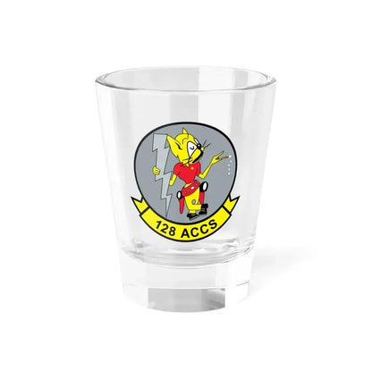 128 ACCS (U.S. Air Force) Shot Glass 1.5oz 1.5oz - Go Mug Yourself