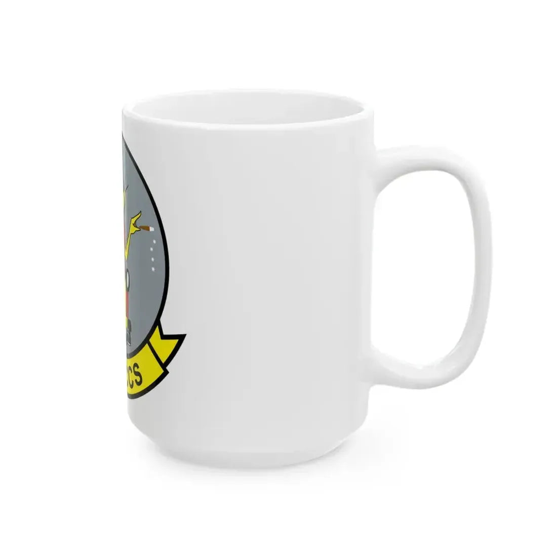 128 ACCS (U.S. Air Force) White Coffee Mug - Go Mug Yourself