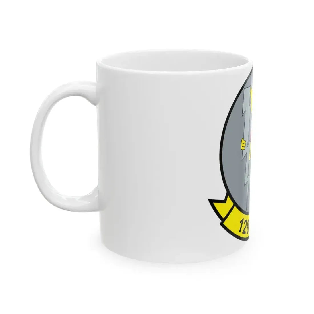 128 ACCS (U.S. Air Force) White Coffee Mug - Go Mug Yourself
