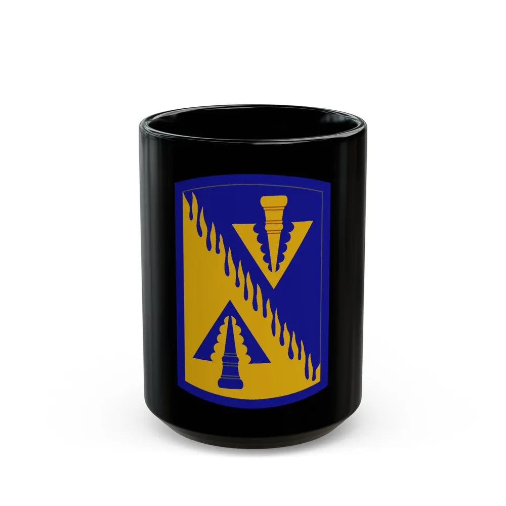 128 Aviation Brigade (U.S. Army) Black Coffee Mug-15oz-Go Mug Yourself