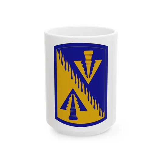 128 Aviation Brigade (U.S. Army) White Coffee Mug-15oz-Go Mug Yourself