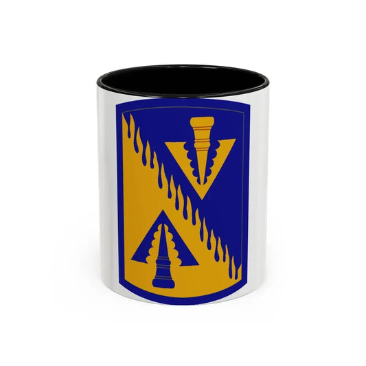 128 Aviation Brigade (U.S. Army) Accent Coffee Mug 11oz Black - Go Mug Yourself