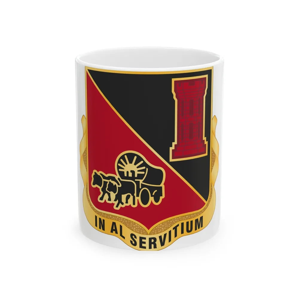 128 Engineer Battalion Nebraska National Guard (U.S. Army) White Coffee Mug-11oz-Go Mug Yourself