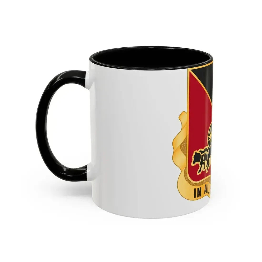 128 Engineer Battalion Nebraska National Guard (U.S. Army) Accent Coffee Mug - Go Mug Yourself