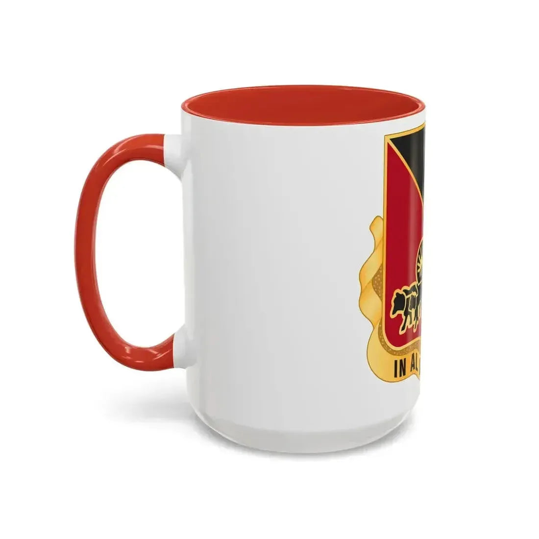128 Engineer Battalion Nebraska National Guard (U.S. Army) Accent Coffee Mug - Go Mug Yourself