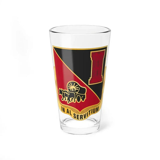 128 Engineer Battalion Nebraska National Guard (U.S. Army) Pint Glass 16oz 16oz - Go Mug Yourself
