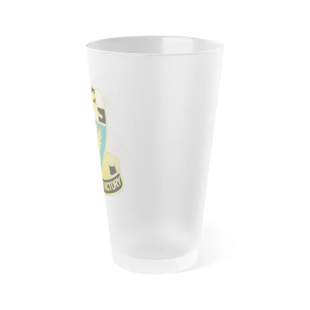 128 Military Intelligence Battalion (U.S. Army) Frosted Pint Glass 16oz-Go Mug Yourself