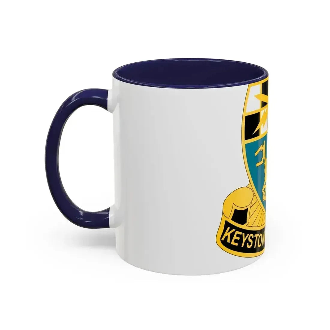 128 Military Intelligence Battalion (U.S. Army) Accent Coffee Mug - Go Mug Yourself