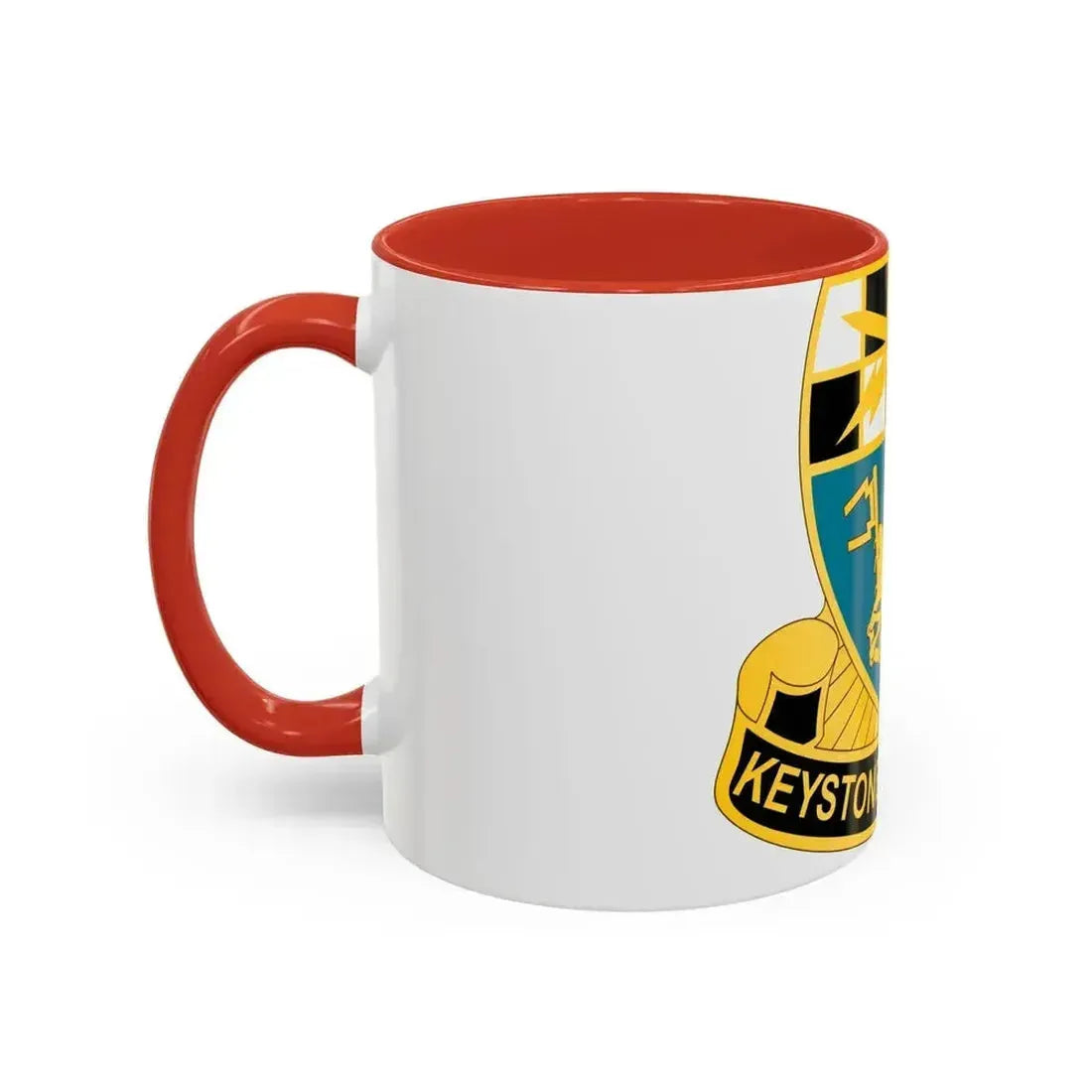 128 Military Intelligence Battalion (U.S. Army) Accent Coffee Mug - Go Mug Yourself