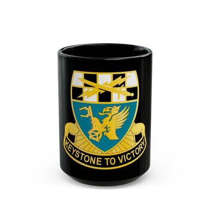 128 Military Intelligence Battalion (U.S. Army) Black Coffee Mug 15oz - Go Mug Yourself