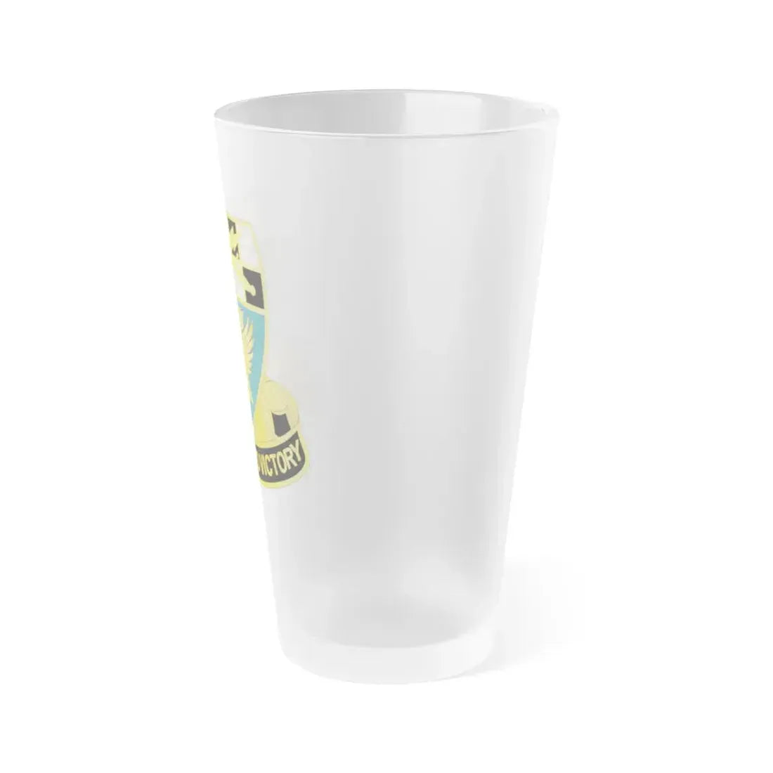 128 Military Intelligence Battalion (U.S. Army) Frosted Pint Glass 16oz - Go Mug Yourself