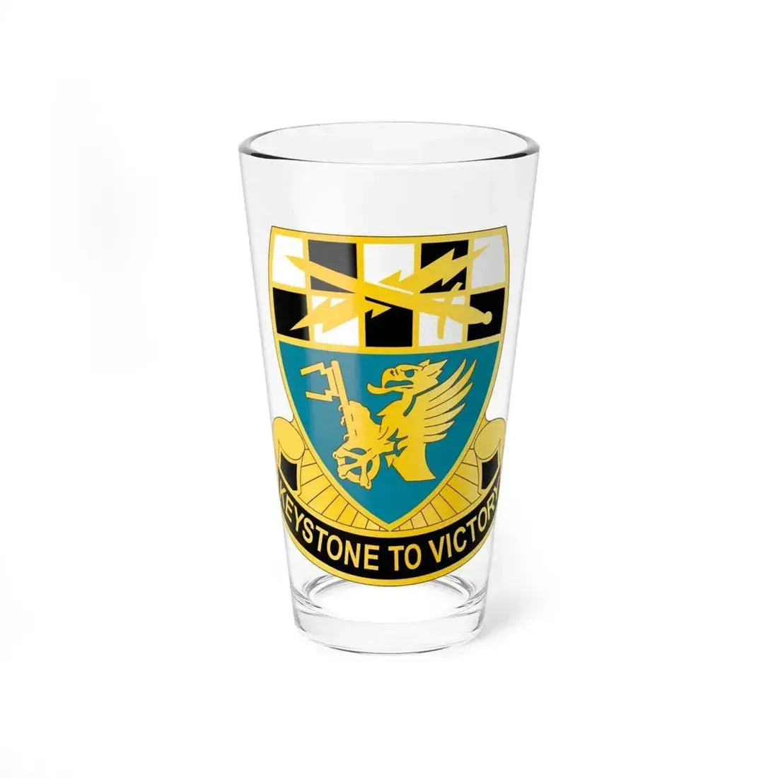 128 Military Intelligence Battalion (U.S. Army) Pint Glass 16oz 16oz - Go Mug Yourself