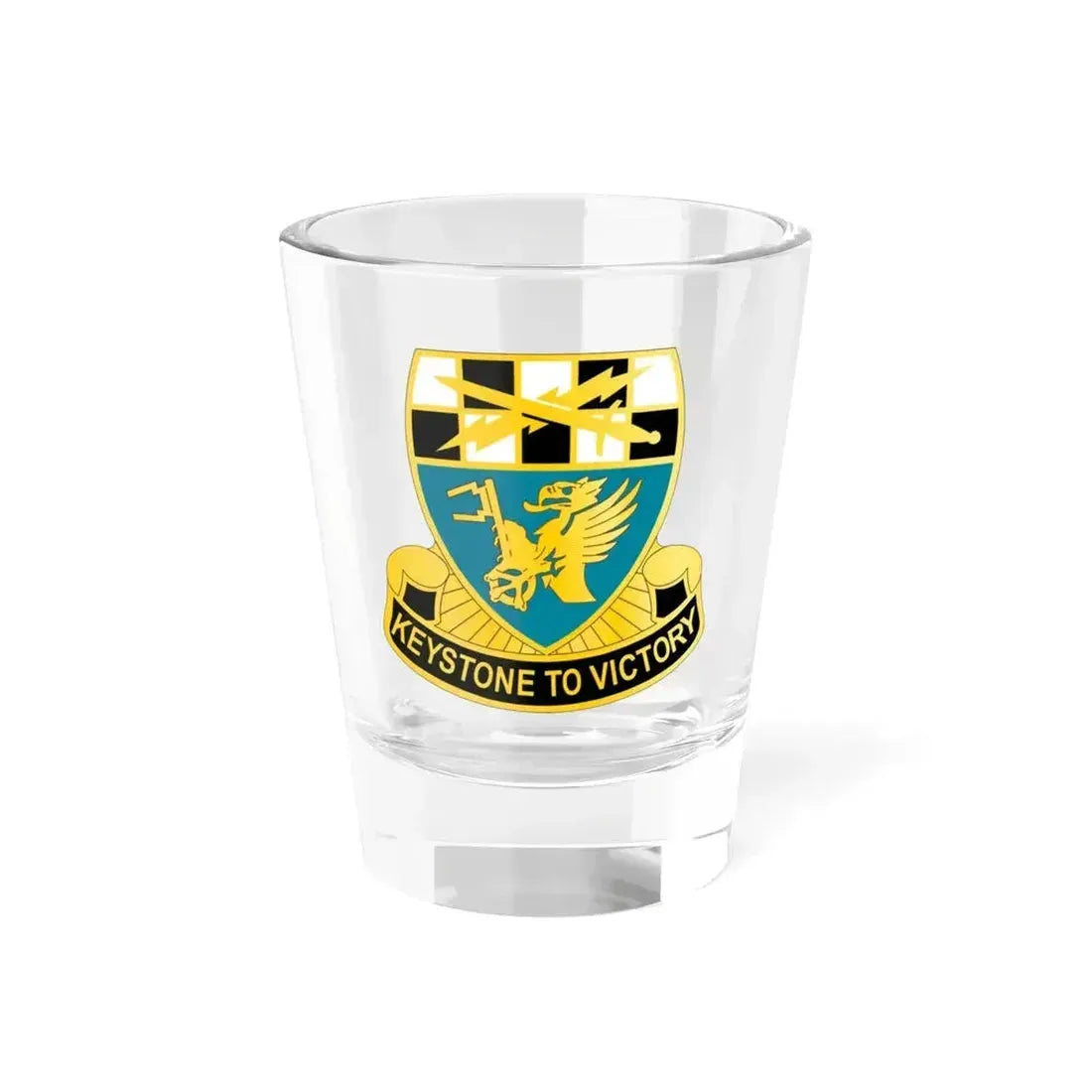 128 Military Intelligence Battalion (U.S. Army) Shot Glass 1.5oz 1.5oz - Go Mug Yourself