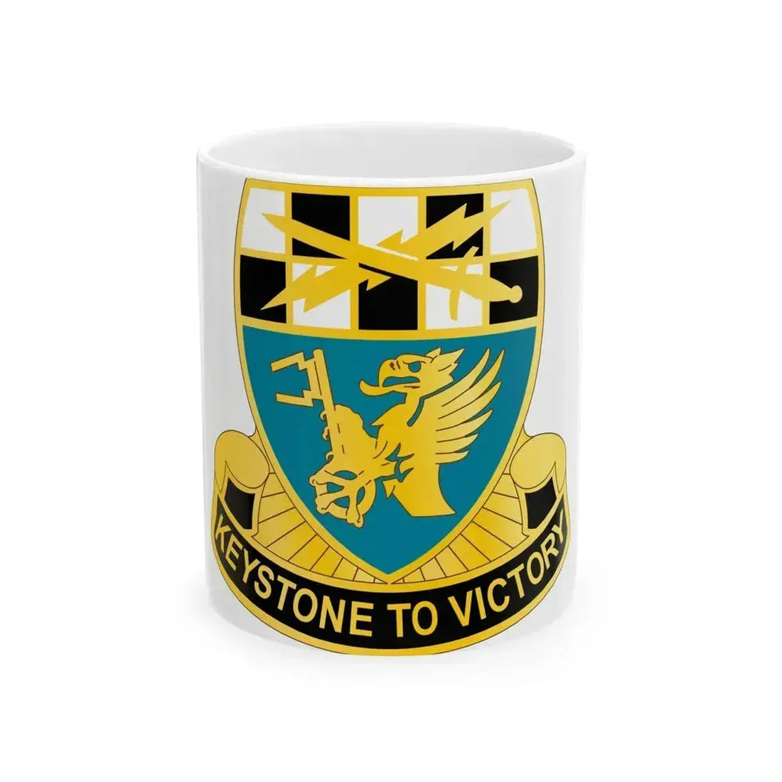 128 Military Intelligence Battalion (U.S. Army) White Coffee Mug 11oz - Go Mug Yourself