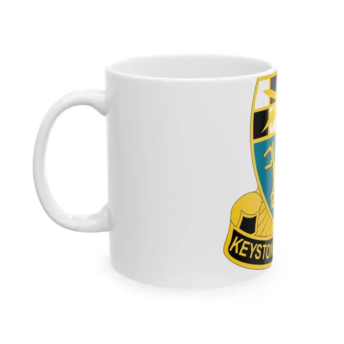 128 Military Intelligence Battalion (U.S. Army) White Coffee Mug - Go Mug Yourself