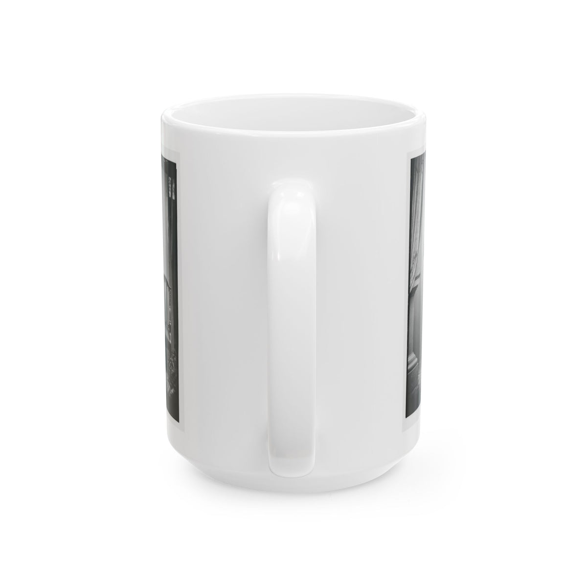 Untitled 001(2) (U.S. Civil War) White Coffee Mug