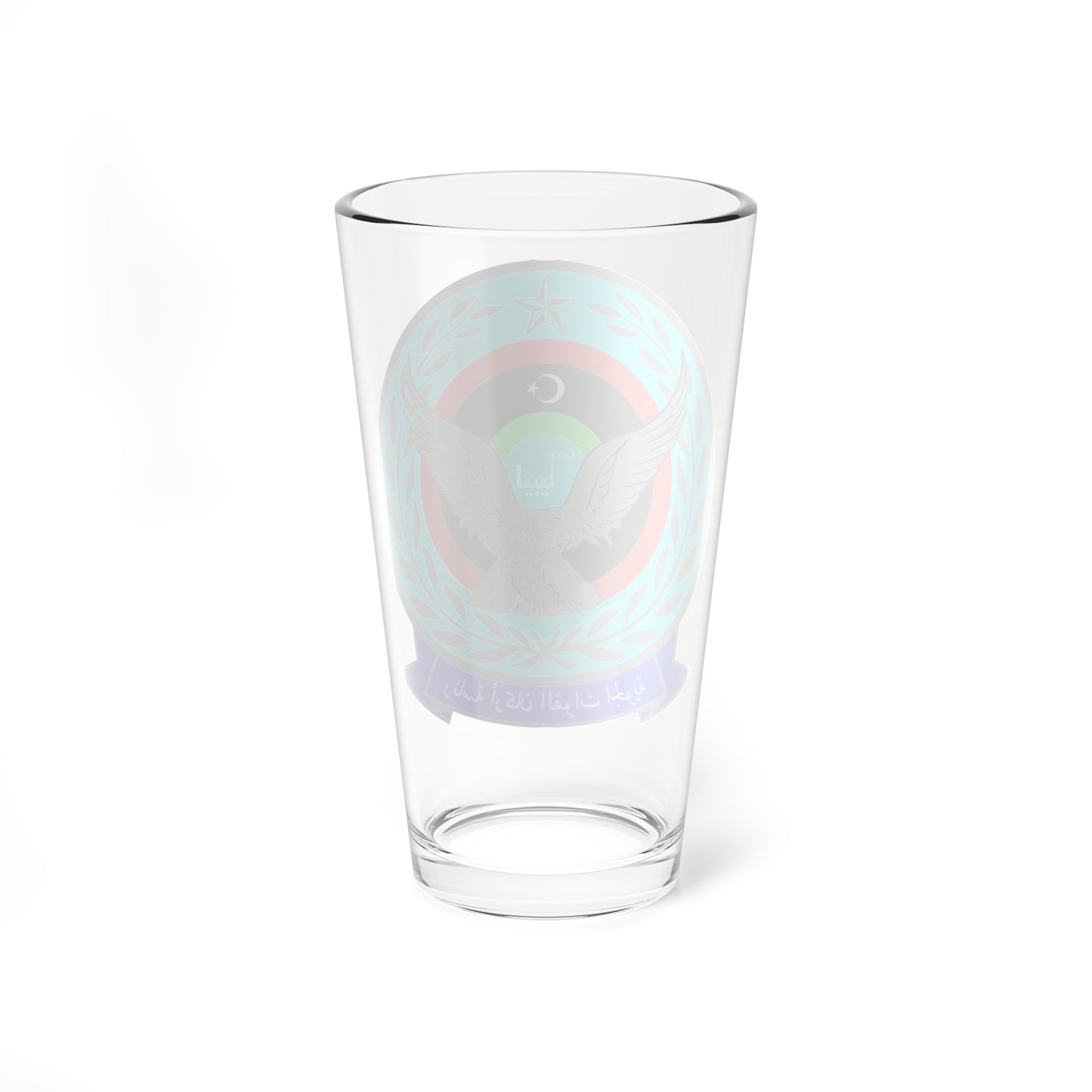 Seal of the Libyan Air Force (Libya) (Coat of Arms) Pint Glass 16oz