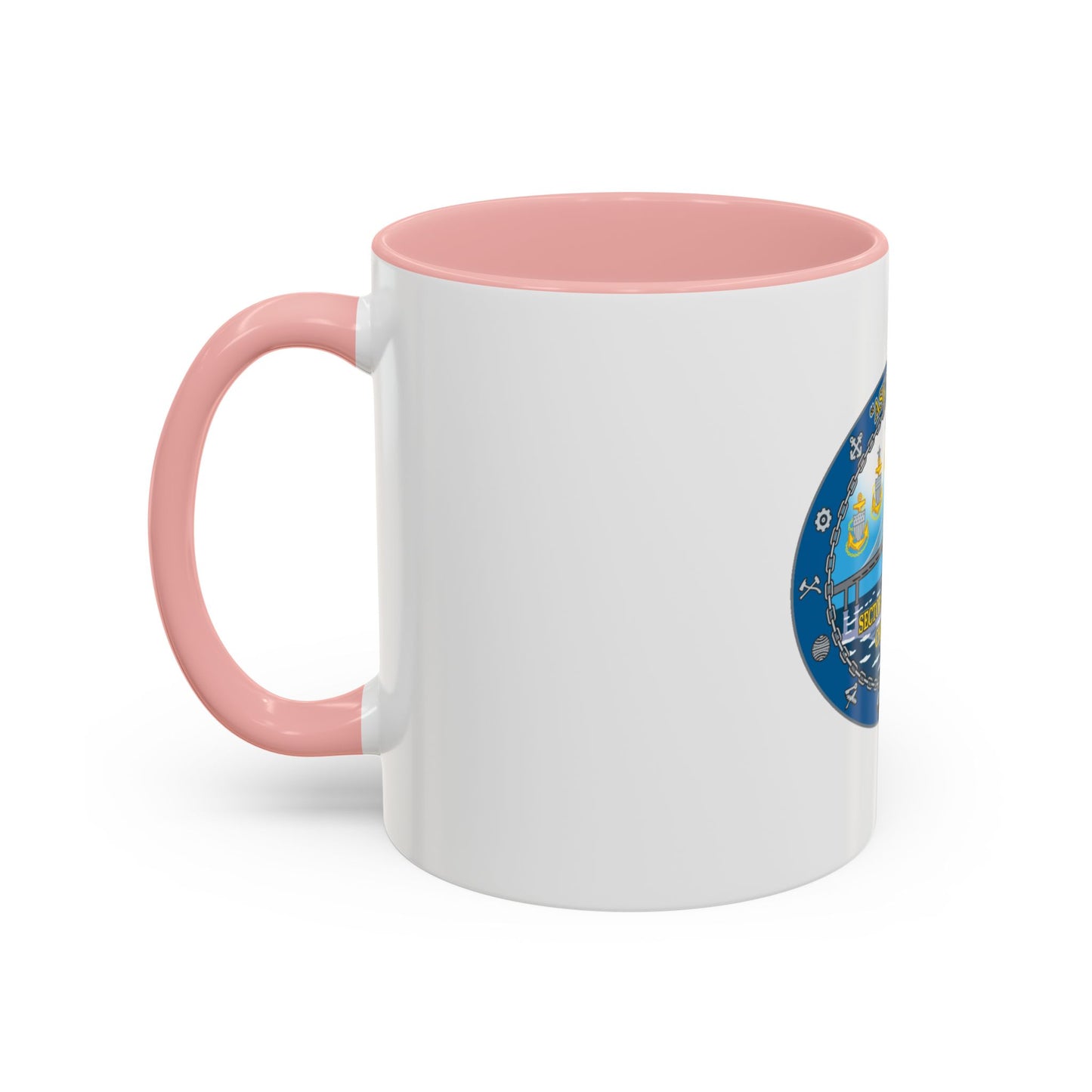 USCGS San Francisco Ask The Chief (U.S. Coast Guard) Accent Coffee Mug