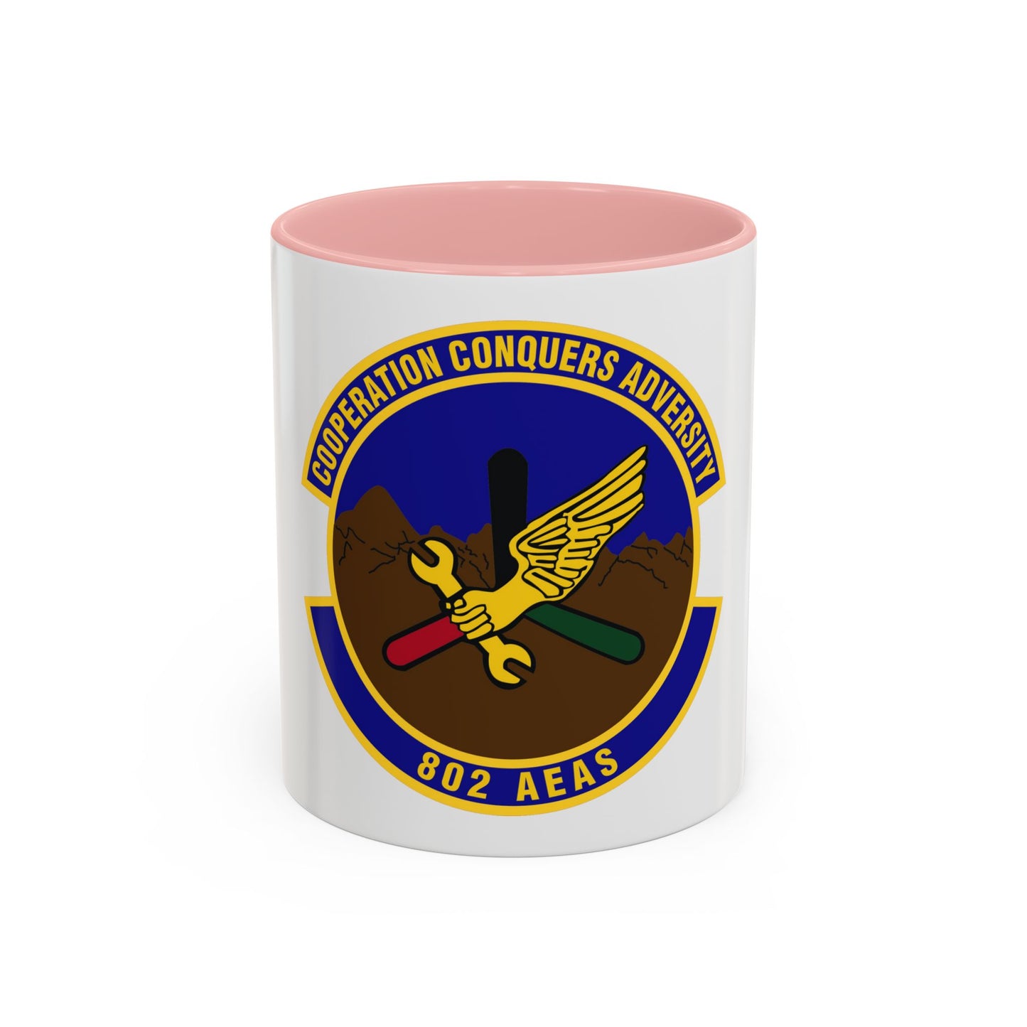 802d Air Expeditionary Advisory Squadron (U.S. Air Force) Accent Coffee Mug