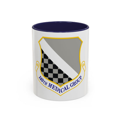 140th Medical Group (U.S. Air Force) Accent Coffee Mug