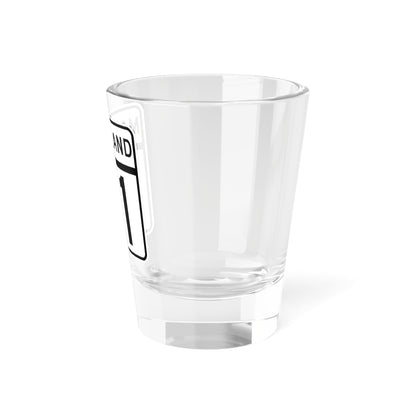 MD Route 31 (Maryland) (Road Sign) Shot Glass 1.5oz