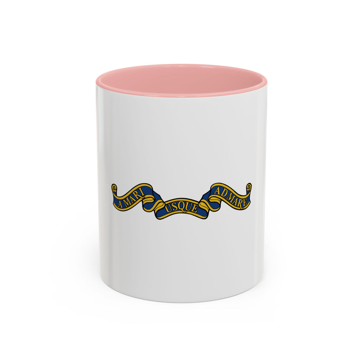 Canadian Motto - Accent Coffee Mug