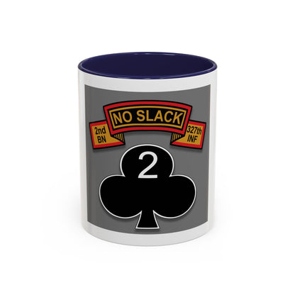 2nd Battalion 327th Infantry Regiment (U.S. Army) Accent Coffee Mug