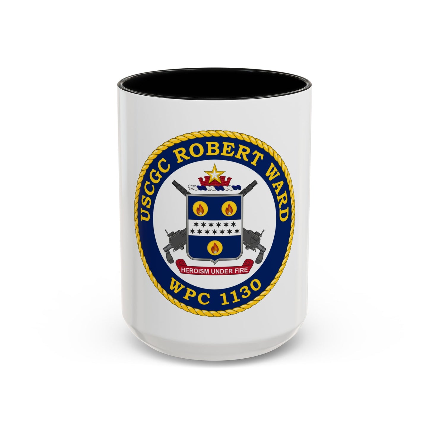 USCGC Robert Ward WPC 1130 (U.S. Coast Guard) Accent Coffee Mug