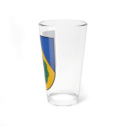 Talsu novada ģerbonis (Latvia) (Coat of Arms) Pint Glass 16oz