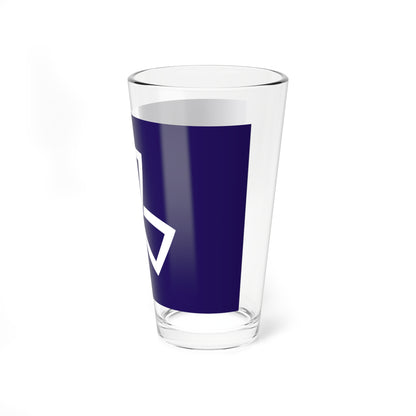 Flag of Shinagawa Tokyo (Japan) Pint Glass 16oz