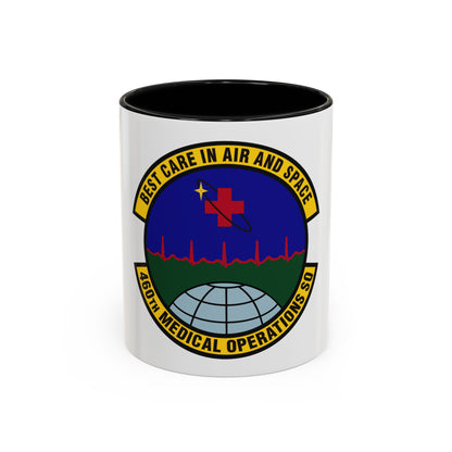 460th Medical Operations Squadron (U.S. Air Force) Accent Coffee Mug