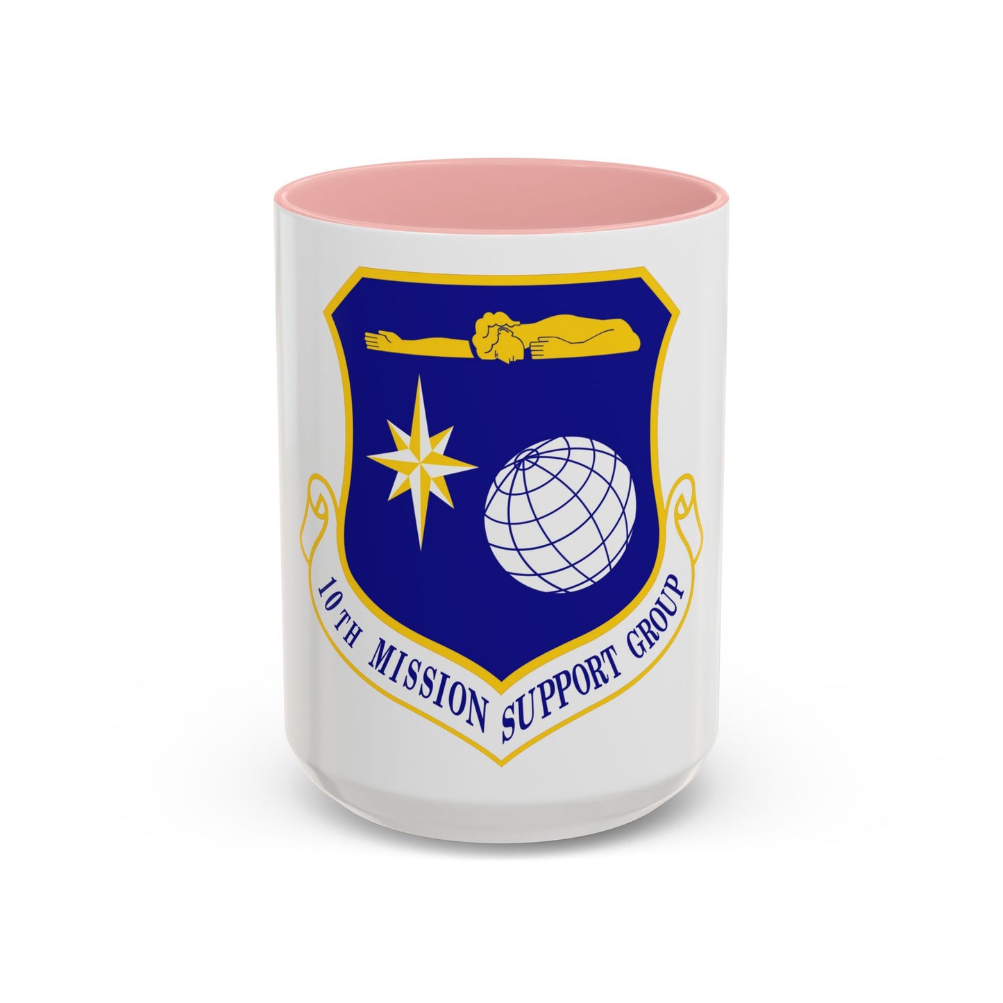 10th Mission Support Group (U.S. Air Force) Accent Coffee Mug