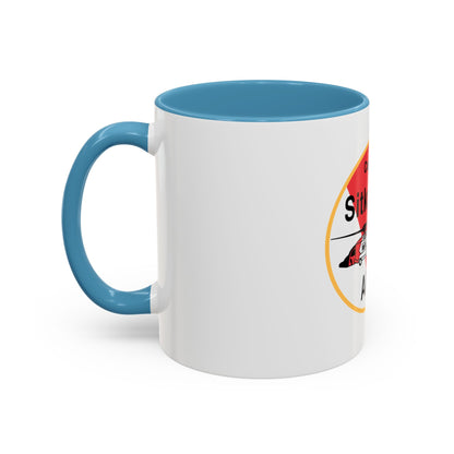 USCG Air Station Sitka (U.S. Coast Guard) Accent Coffee Mug