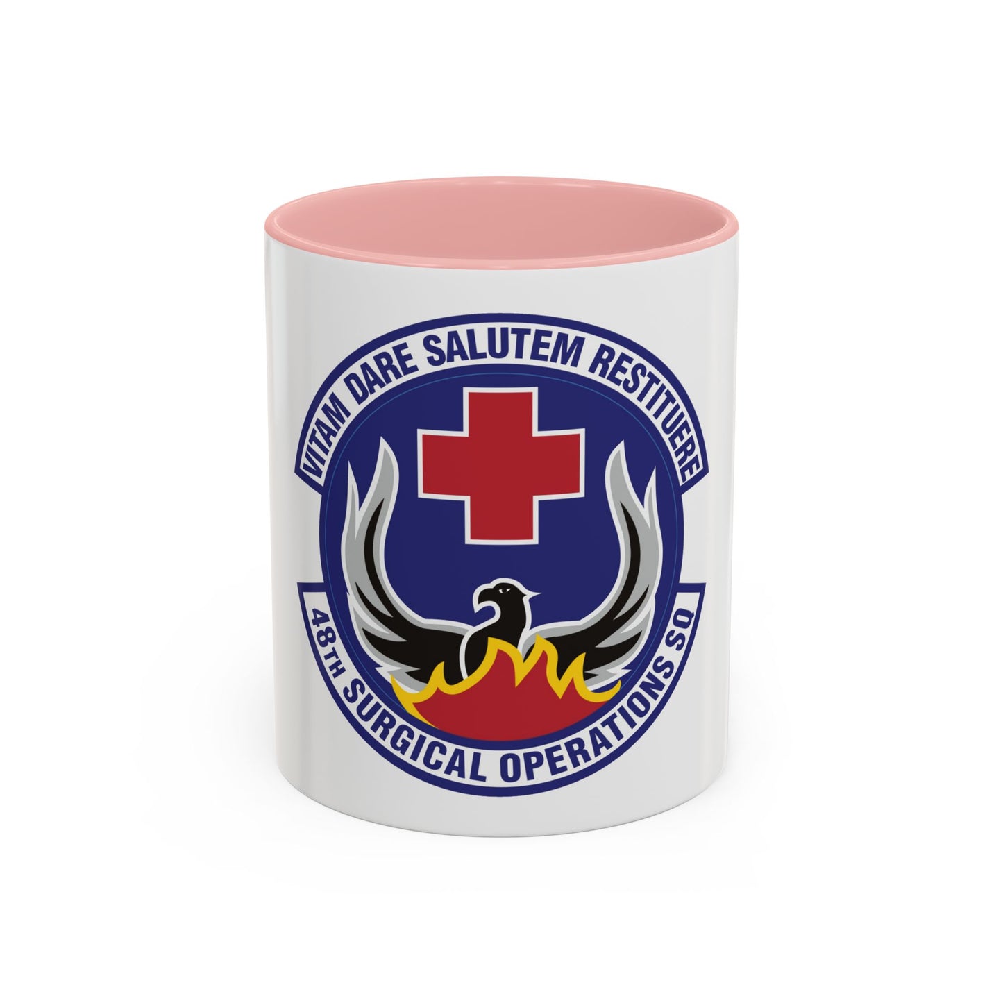 48th Surgical Operations Squadron (U.S. Air Force) Accent Coffee Mug