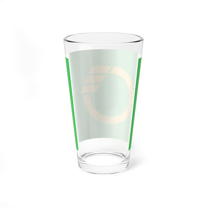Flag of Minowa Nagano ceremonial (Japan) Pint Glass 16oz