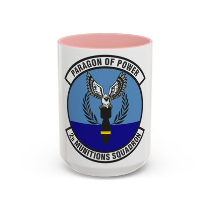 2d Munitions Squadron (U.S. Air Force) Accent Coffee Mug