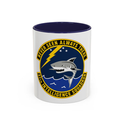 37 Intelligence Squadron ACC (U.S. Air Force) Accent Coffee Mug