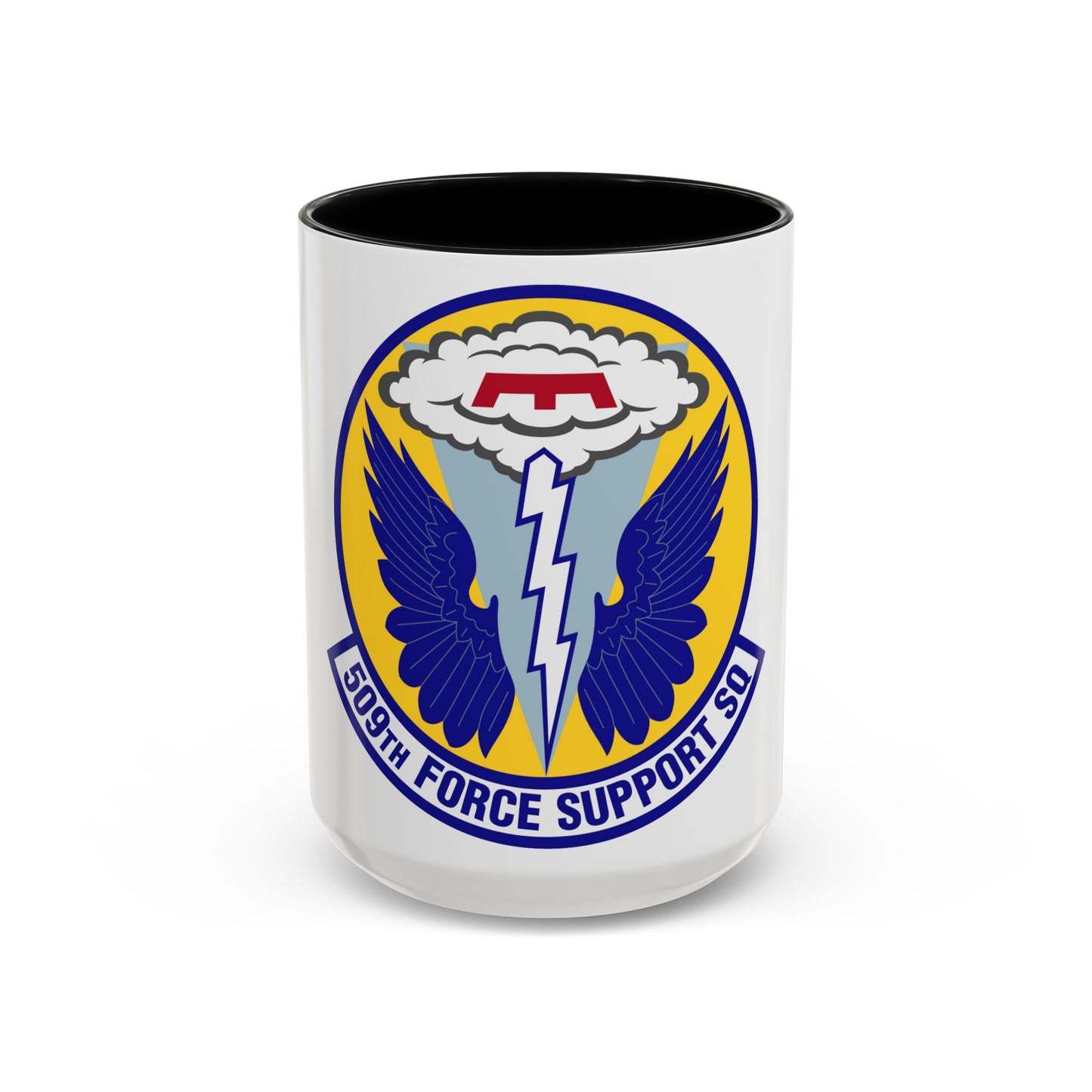 509th Force Support Squadron (U.S. Air Force) Accent Coffee Mug