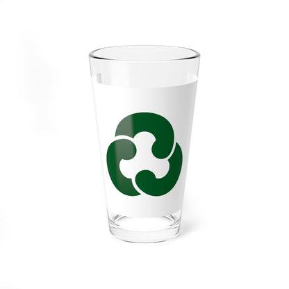 Flag of Nandan Hyogo 1956-2005 (Japan) Pint Glass 16oz