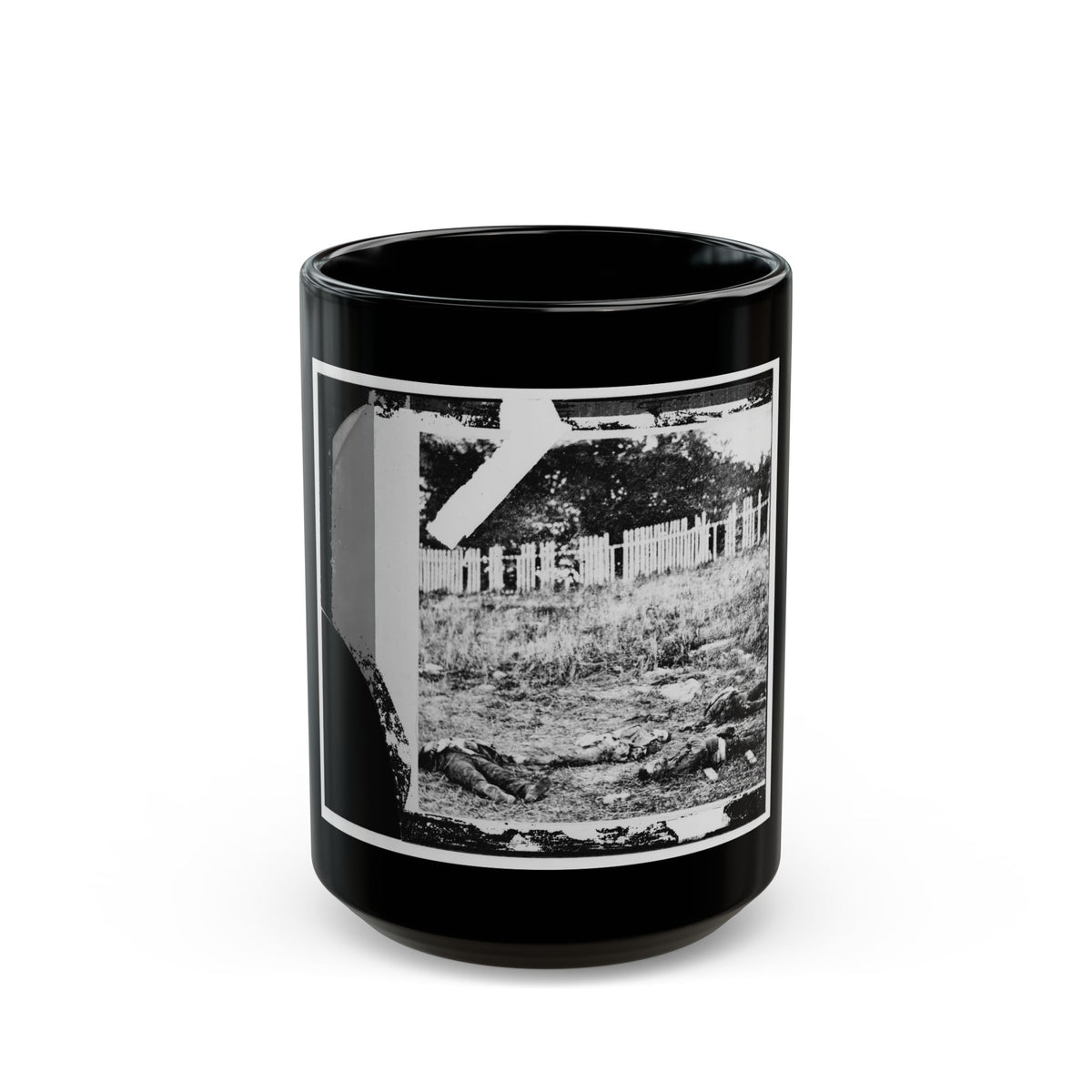 Antietam, Maryland. Dead Soldiers On Battlefield (U.S. Civil War) Black Coffee Mug