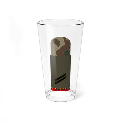 HA OS3 13 Obergefreiter d.R. Art L (Military Rank) Pint Glass 16oz
