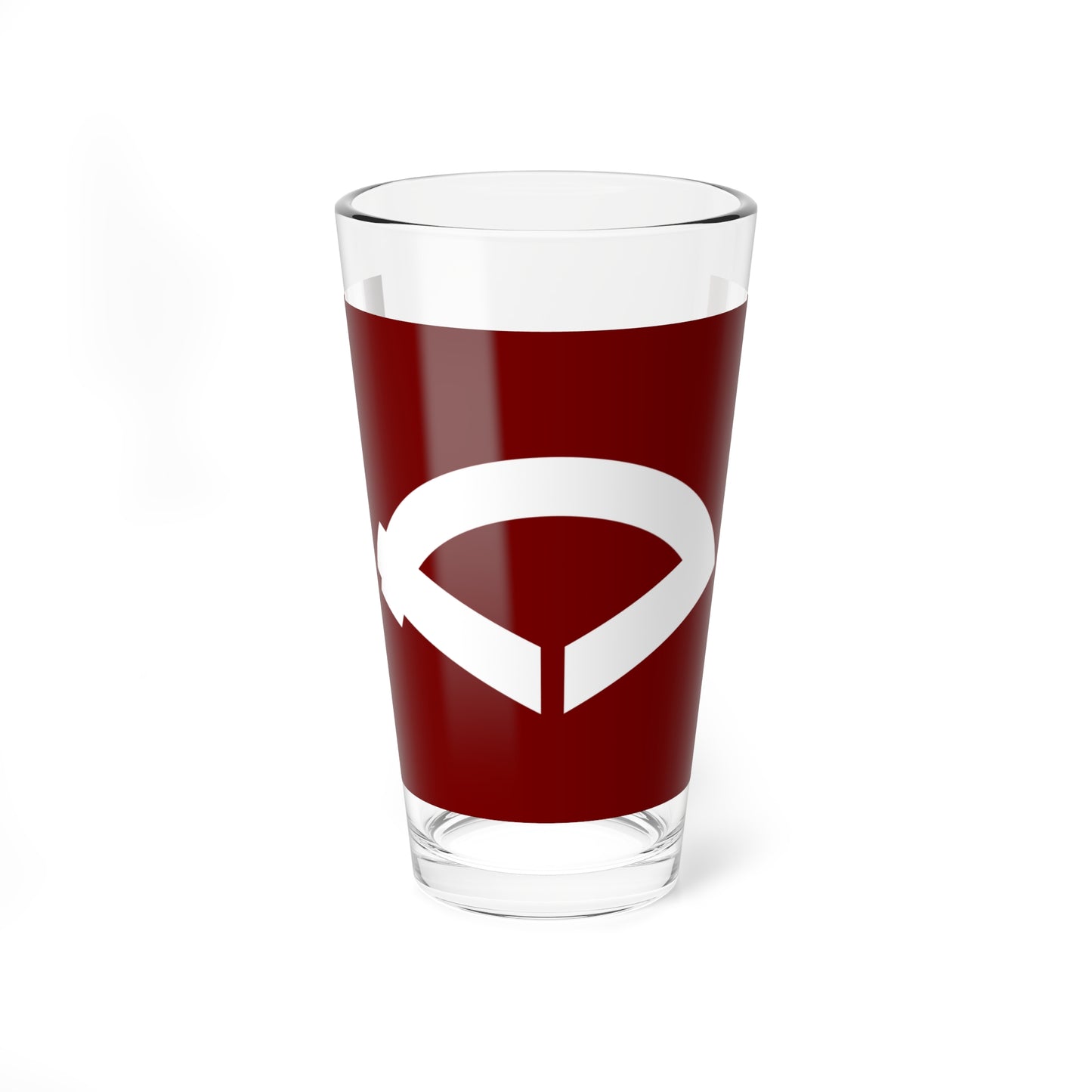 Flag of Kamioka Akita 1964-2005 (Japan) Pint Glass 16oz