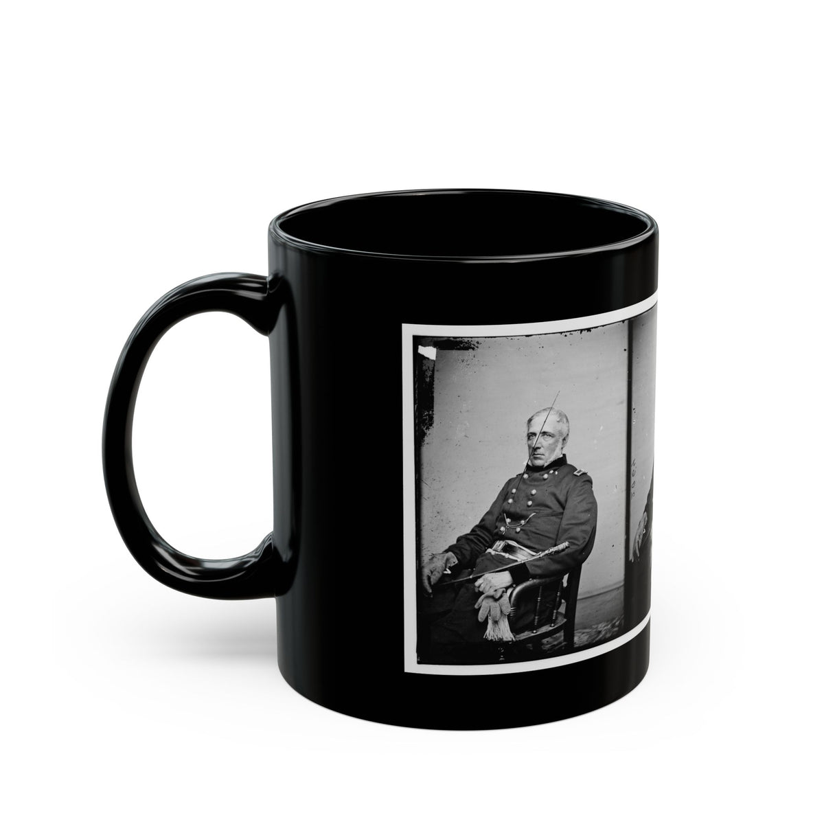 Portrait Of Brig. Gen. James S. Wadsworth, Officer Of The Federal Army (U.S. Civil War) Black Coffee Mug