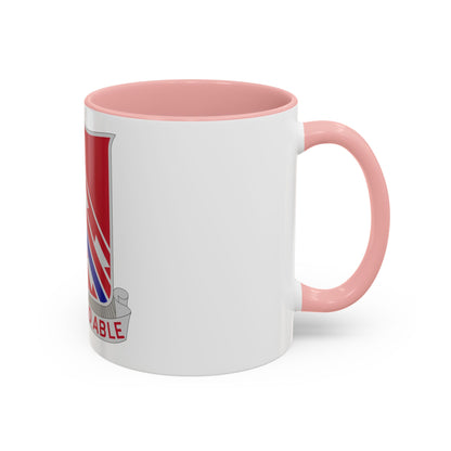 411 Engineer Battalion (U.S. Army) Accent Coffee Mug