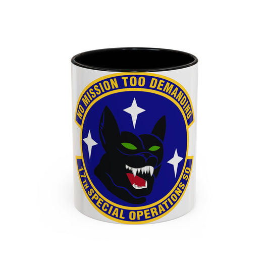 17th Special Operations Squadron (U.S. Air Force) Accent Coffee Mug