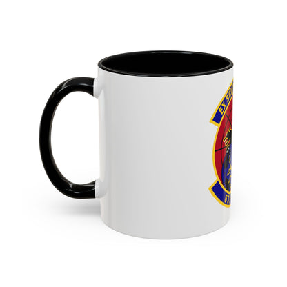 637th Electronic Systems Squadron (U.S. Air Force) Accent Coffee Mug