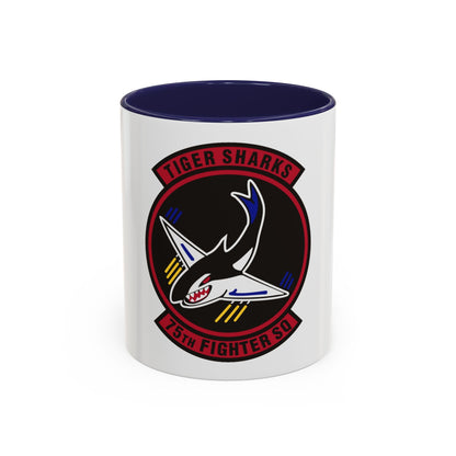 75th Fighter Squadron (U.S. Air Force) Accent Coffee Mug