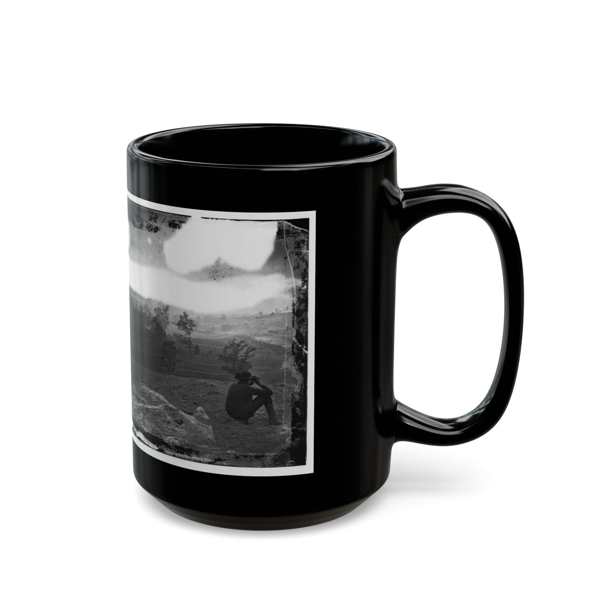 Antietam, Md. Battlefield On The Day Of I.E. After The Battle (U.S. Civil War) Black Coffee Mug