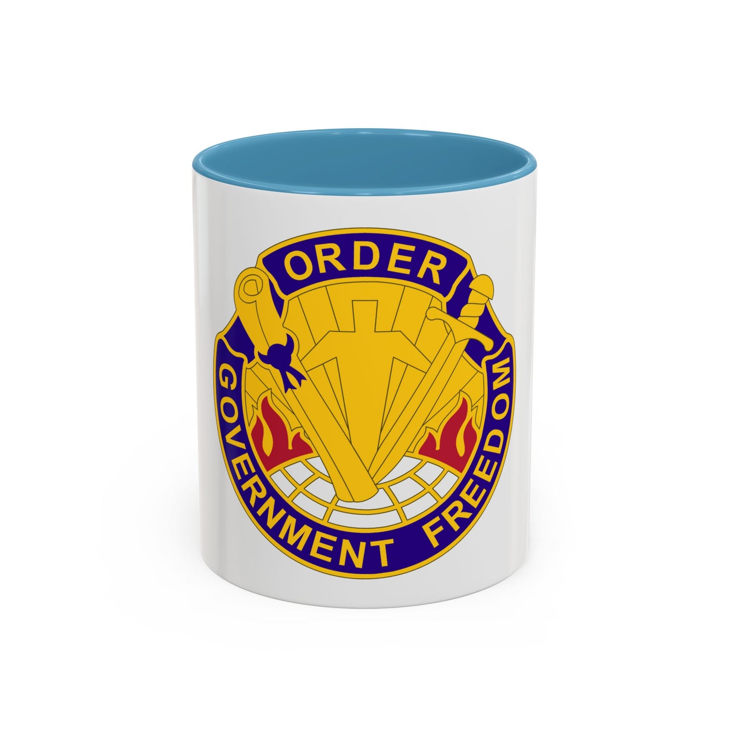 353 Civil Affairs Command 2 (U.S. Army) Accent Coffee Mug